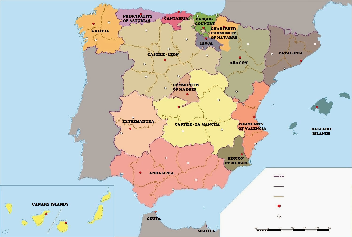 Distancia entre ciudades españolas